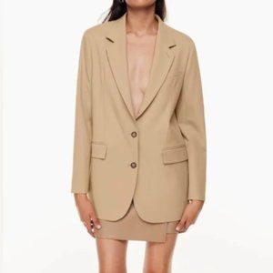 NWT Aritzia Babaton Agency Blazer Camel XL